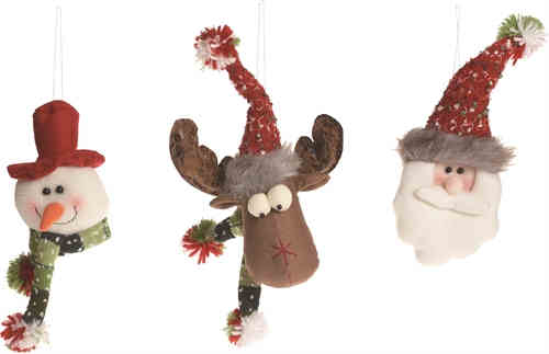 stuffed moose christmas decorations
